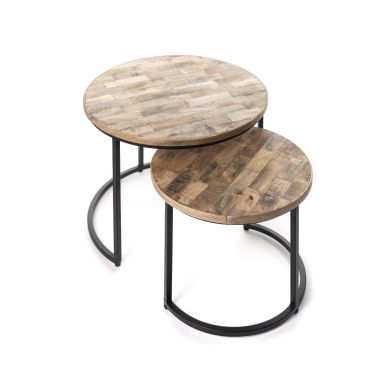 Bijzettafel Linus 2 Delig