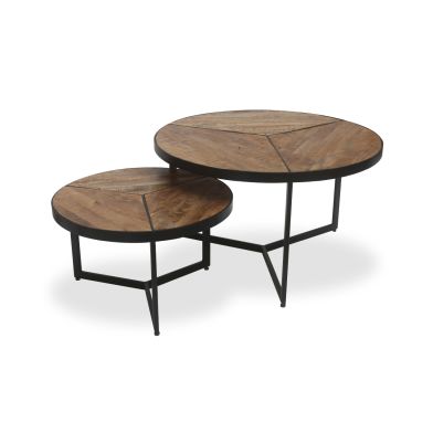 Coffee Table 'Laveu' Mangolia 2-Piece