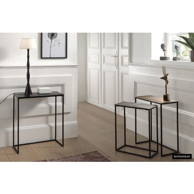 Bijzettafel 'Triplex' Metaal (set van 3)