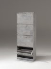 Shoe Cabinet 'Carini' 4 Drawers Concrete thumbnail
