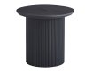 Interiax Table Basse 'Rayan' 50 cm Ronde Décor Brun Foncé miniature