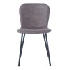 Interiax Chaise de salle à manger Jade PU Taupe miniature