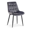 Interiax Dining Chair Lucy Velvet Taupe thumbnail