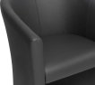 Interiax Tub Chair Sophia Black PU thumbnail