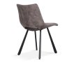 Interiax Dining Chair Lea Velvet Grey thumbnail