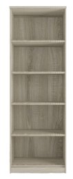 Interiax Opbergkast - Kledingkast 'Amelie' - 2 Deuren & 4 Legplanken | Sonoma Eik | 180x60x40 cm miniatuur