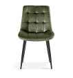 Interiax Dining Chair Lucy Velvet Green thumbnail