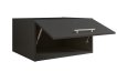 Interiax WASHWALL 'Mary' Armoire supérieure pour lave-linge Anthracite - avec 1 porte à clapet avec pompe - 38x67,5x67,5 cm miniature
