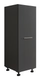 Interiax WASHWALL 'Mary' Washing Machine Storage Cabinet Anthracite - With 3 Shelves - 162x50x67.5 cm thumbnail