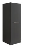Interiax WASHWALL 'Mary' Washing Machine Storage Cabinet Anthracite - With 3 Shelves - 162x50x67.5 cm thumbnail