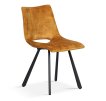 Interiax Dining Chair Lea Velvet Gold thumbnail