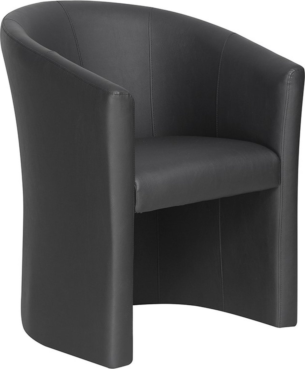 Interiax Tub Chair Sophia Black PU