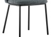 Interiax Dining Chair Yara Fabric Dark Grey thumbnail