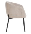 Interiax Dining Chair 'Alina' Bouclé Beige thumbnail