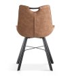 Interiax Dining Chair Ida Micro Fiber PU Dark Brown thumbnail