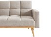 Interiax Canapé-lit 'Anna' Beige miniature
