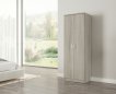 Interiax Opbergkast - Kledingkast 'Amelie' - 2 Deuren & 4 Legplanken | Sonoma Eik | 180x60x40 cm miniatuur