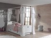 Canopy Bed Amori White thumbnail