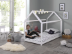 Lit Cabane 90x200 Blanc miniature