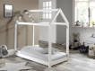 Lit Cabane 70x140 Blanc miniature