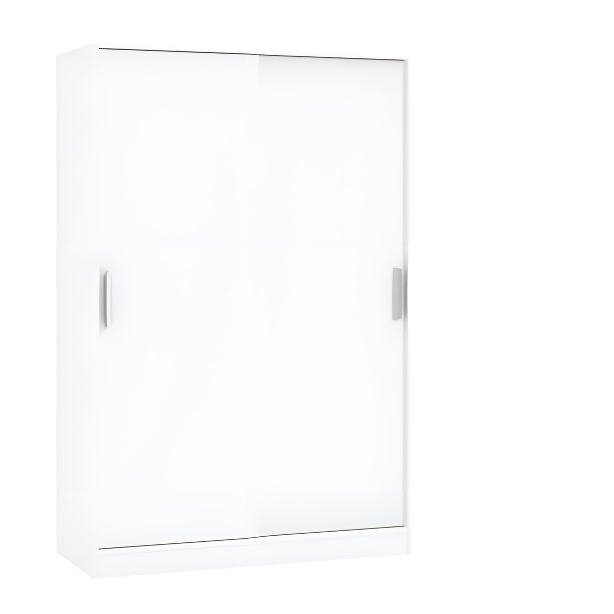 Interiax Kledingkast 'Novara' 2 Schuifdeuren | Wit | 182x120x50 cm