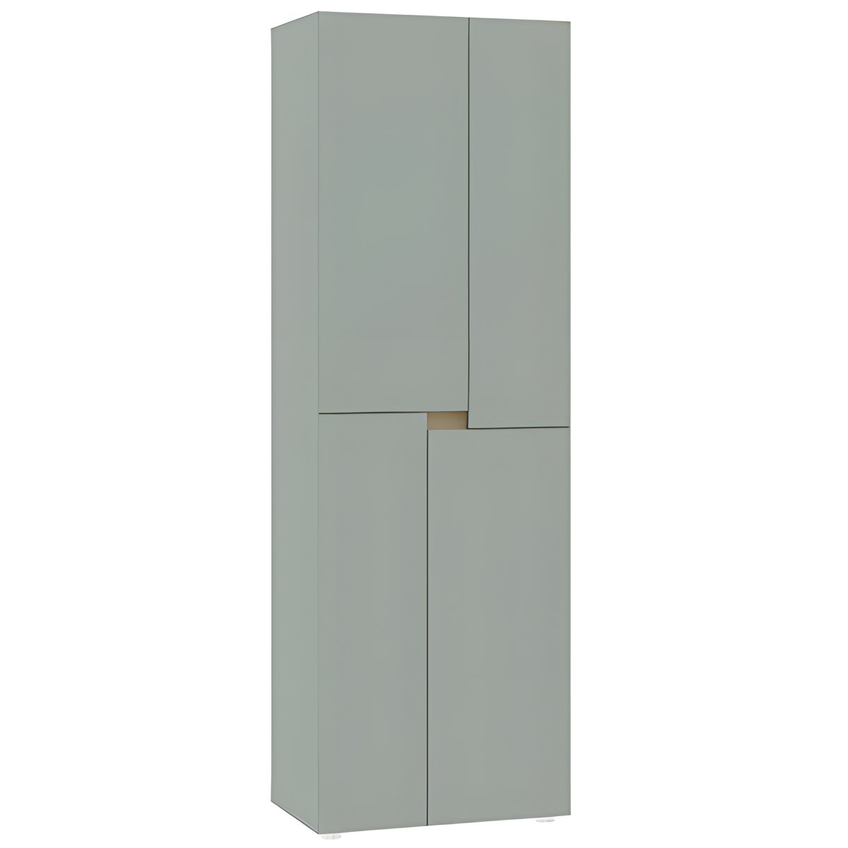Interiax Opbergkast 'Parma' 4 Deuren | Saliegroen | 184x60x41,6 cm