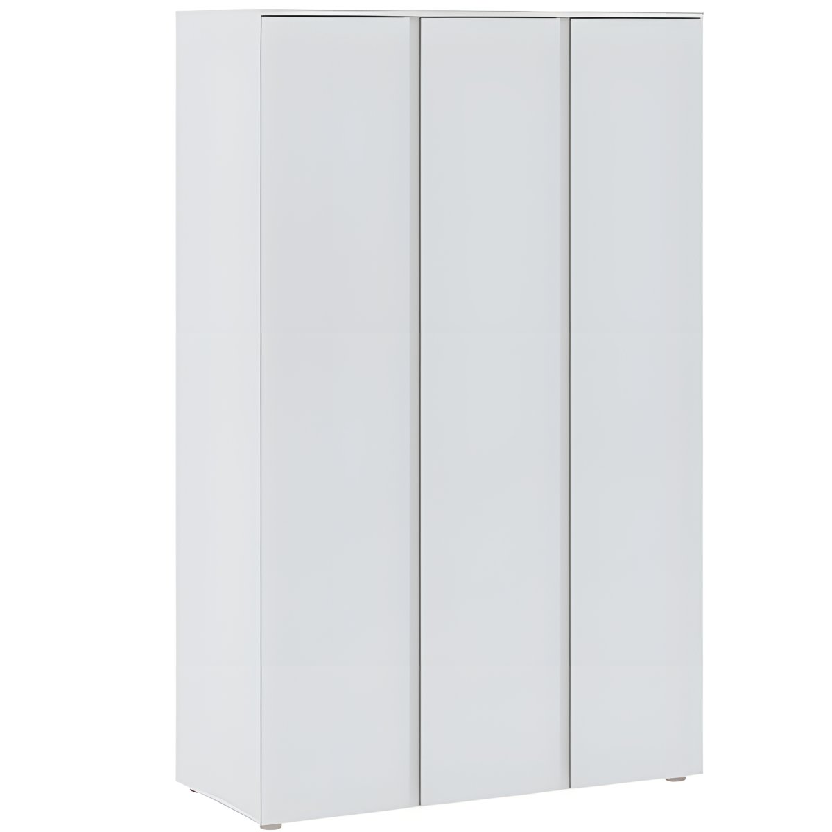 Interiax Kledingkast 'Como' 3 Deuren | Wit | 179x110,7x51,9 cm