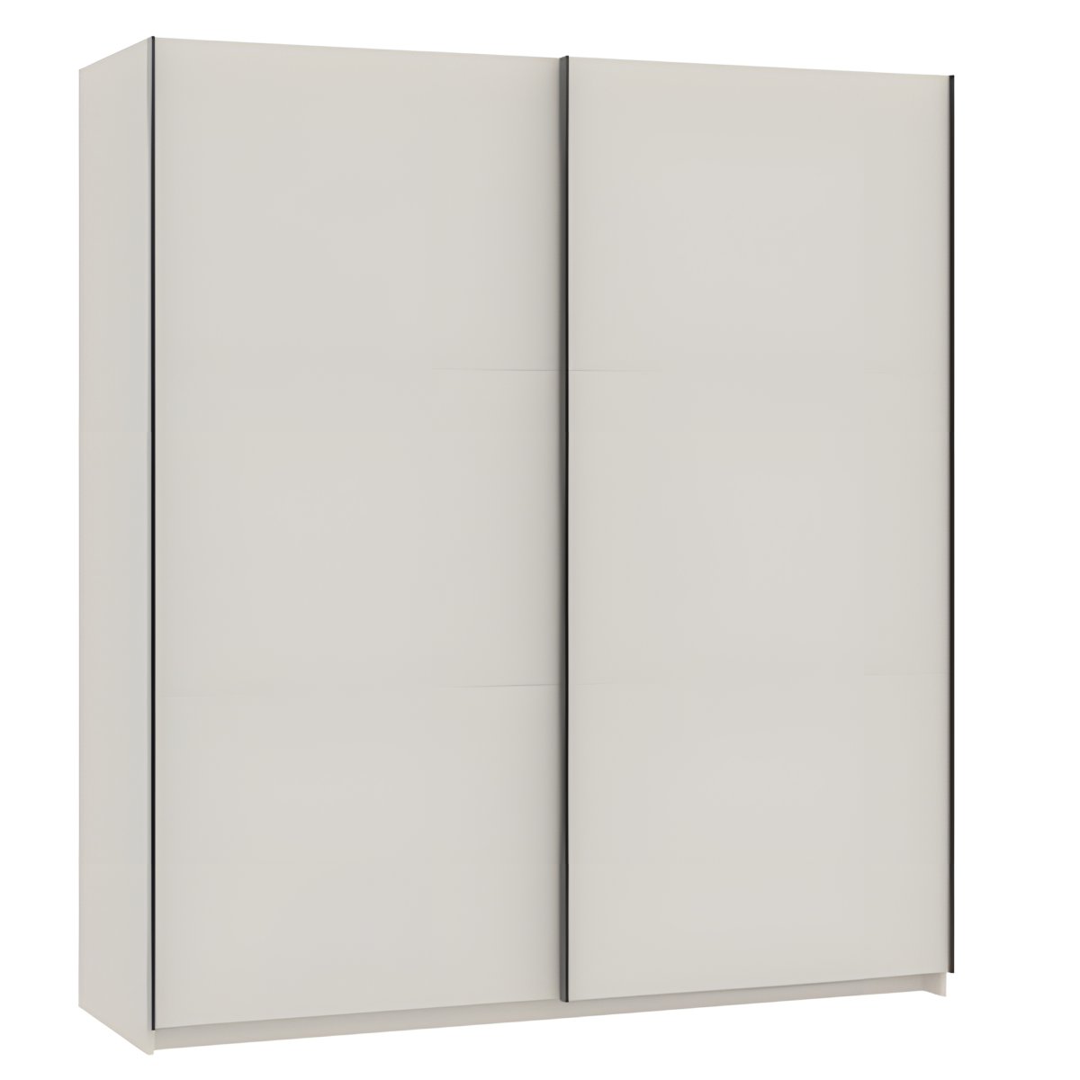 Interiax Kledingkast 'Bolzano' 2 Schuifdeuren | Cashmere | 200x180x57,7 cm