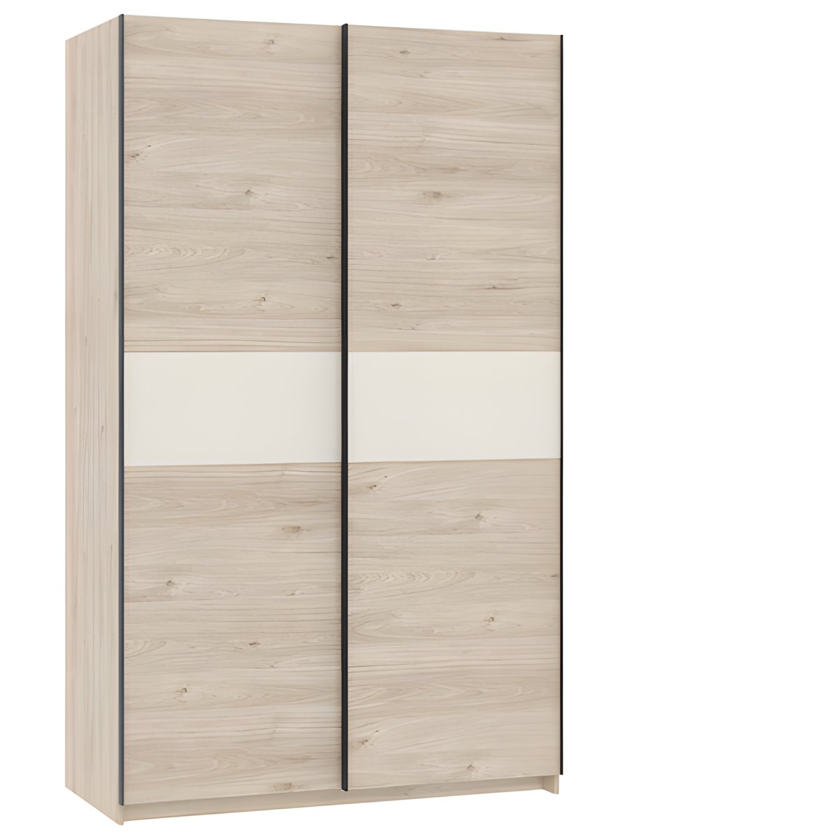 Interiax Kledingkast 'Bari' 2 Deuren | Artisan Eik/Cashmere | 204,5x122,4x60,3 cm