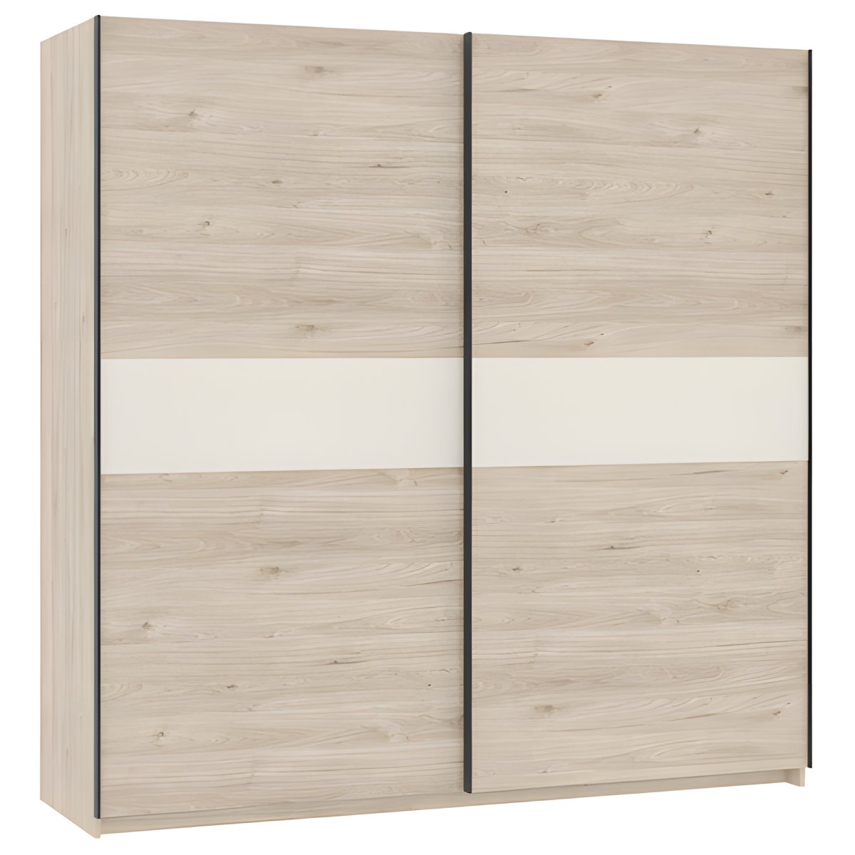 Interiax Kledingkast 'Bari' 2 Deuren | Artisan Eik/Cashmere | 204,5x200,2x60,3 cm