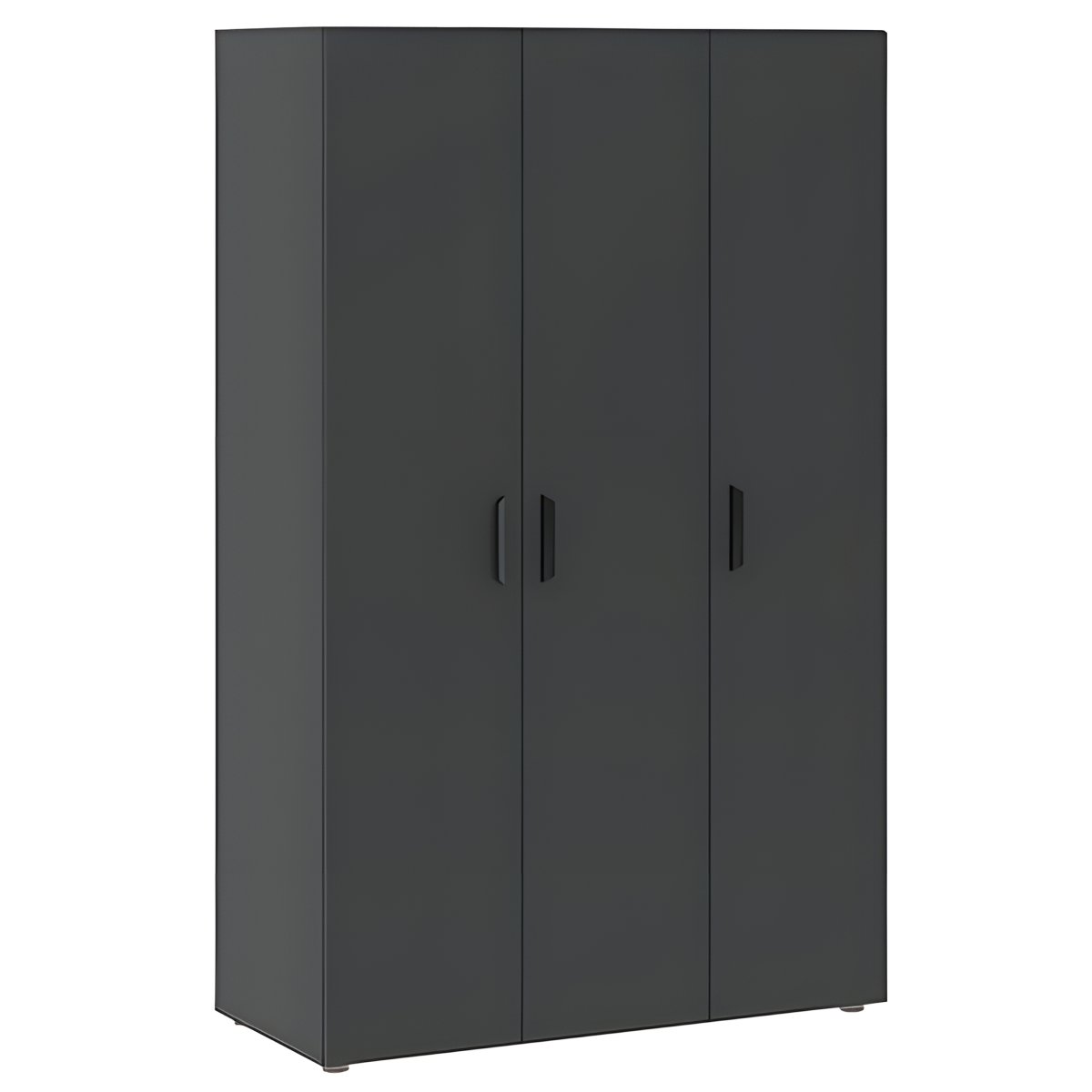 Interiax Kledingkast 'Verona' 3 Deuren | Antraciet | 179x110,7x51,9 cm