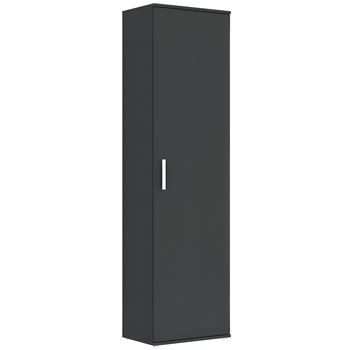 Interiax Kledingkast 'Padova' 1 Deur | Antraciet | 183,3x50,2x34,7 cm
