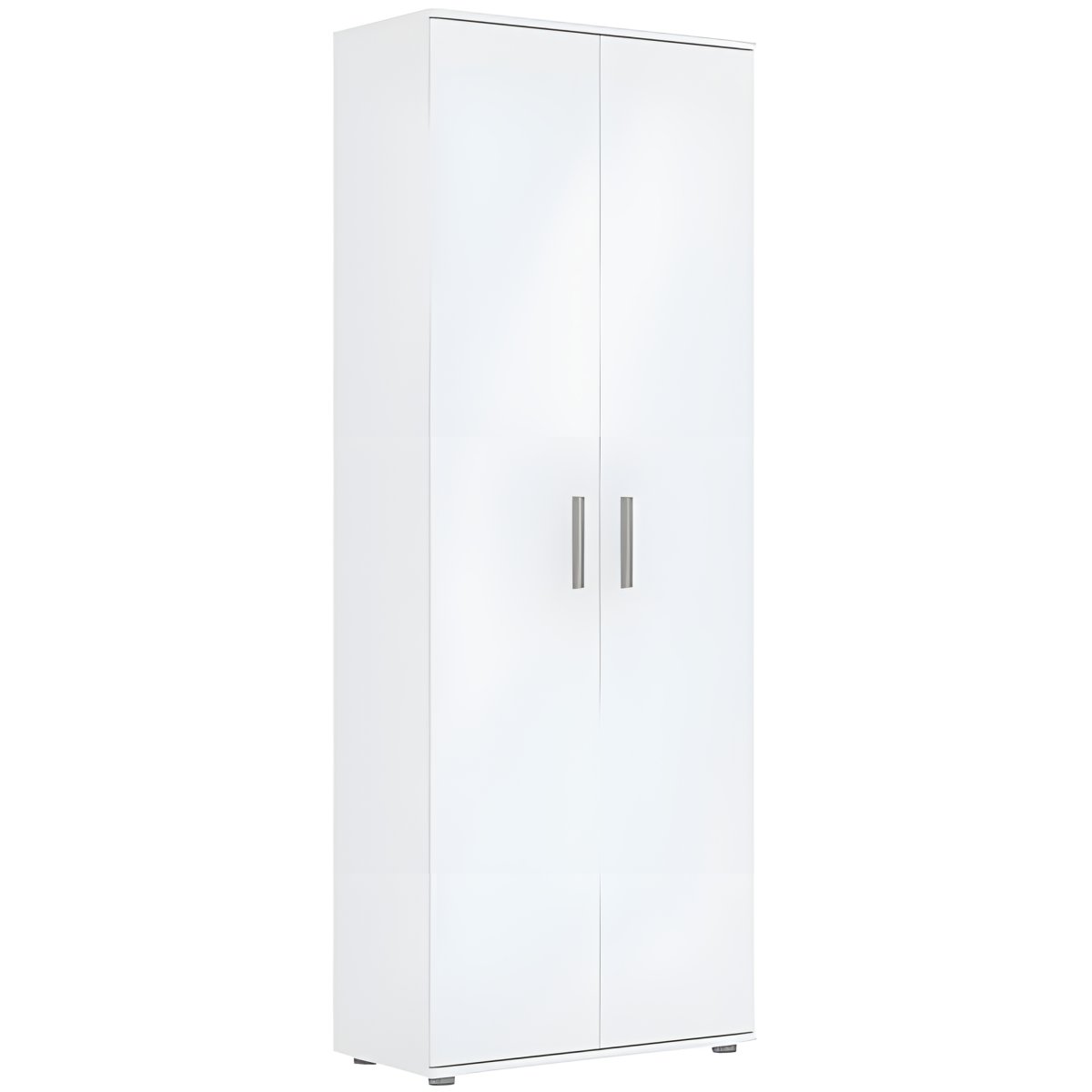 Interiax Kledingkast 'Padova' 2 Deuren | Wit | 184,7x69,2x35 cm