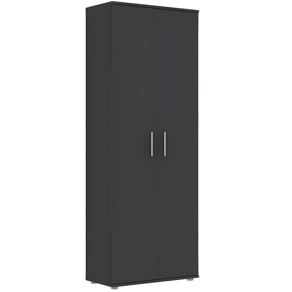 Interiax Kledingkast 'Padova' 2 Deuren | Antraciet | 184,7x69,2x35 cm