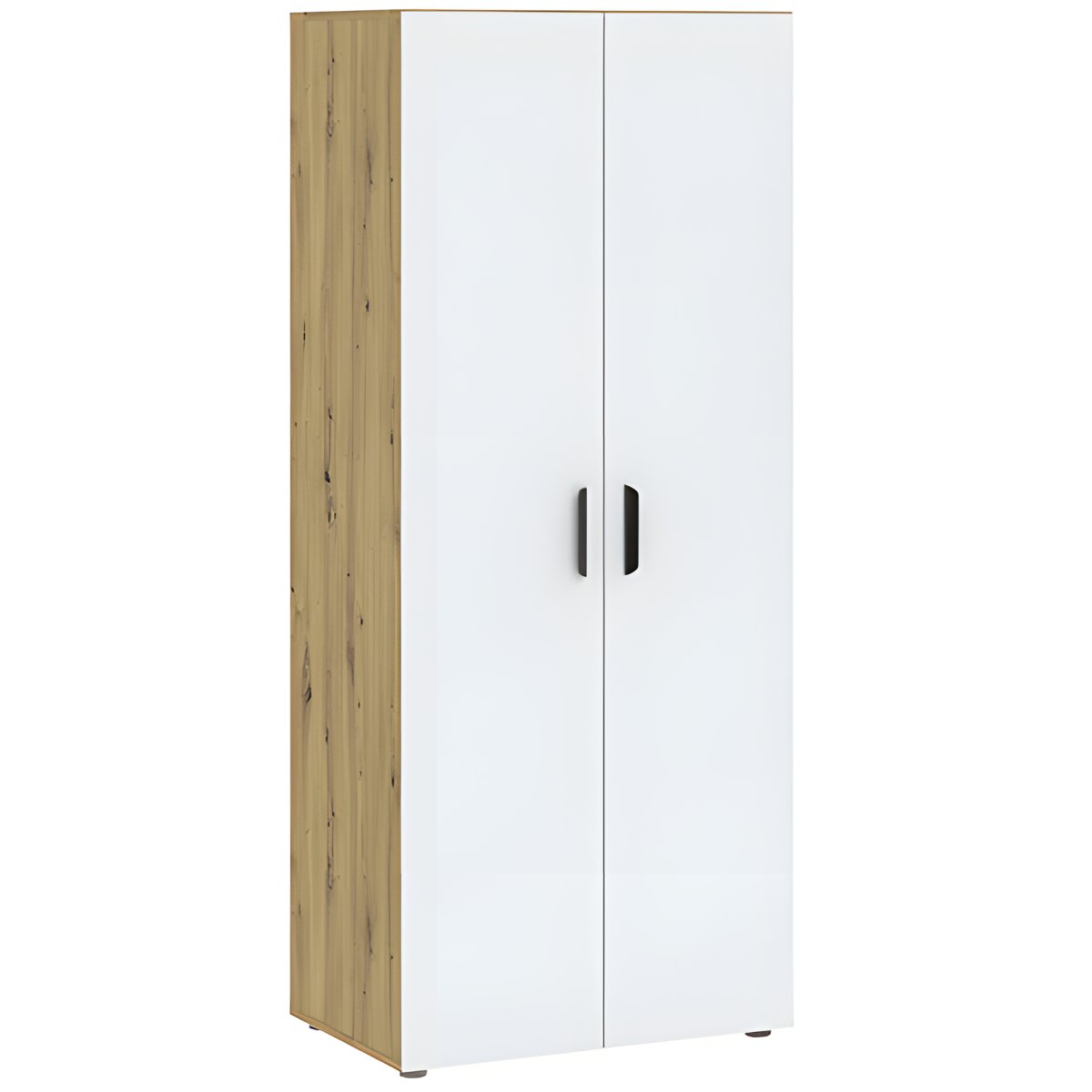 Interiax Kledingkast 'Vicenza' 2 Deuren | Artisan Eik/Wit | 179x74x51,9 cm