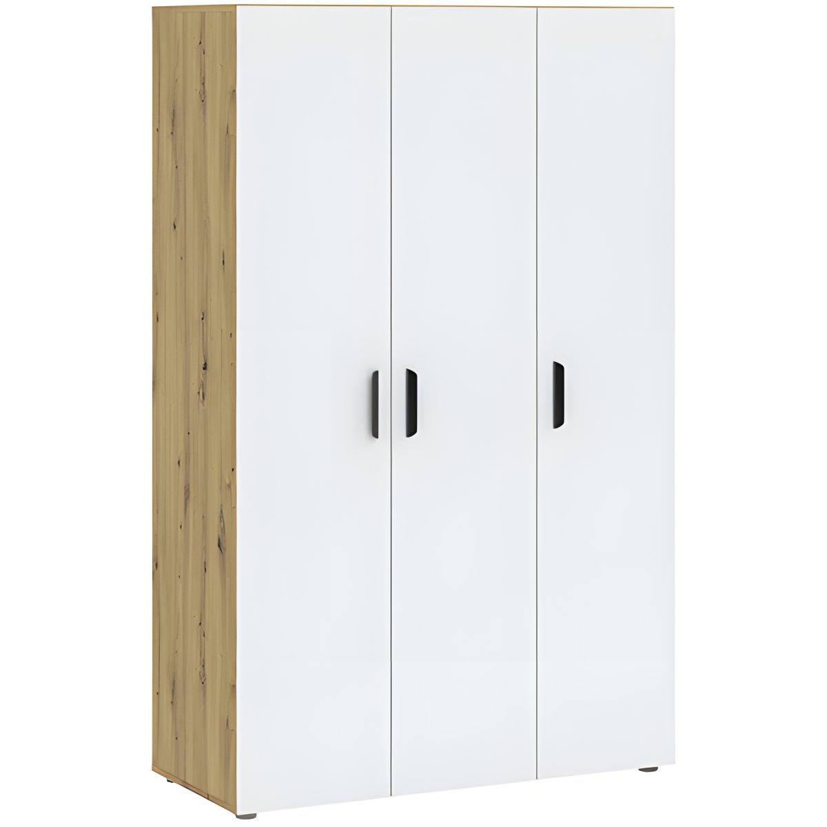 Interiax Kledingkast 'Vicenza' 3 Deuren | Artisan Eik/Wit | 179x110,7x51,9 cm