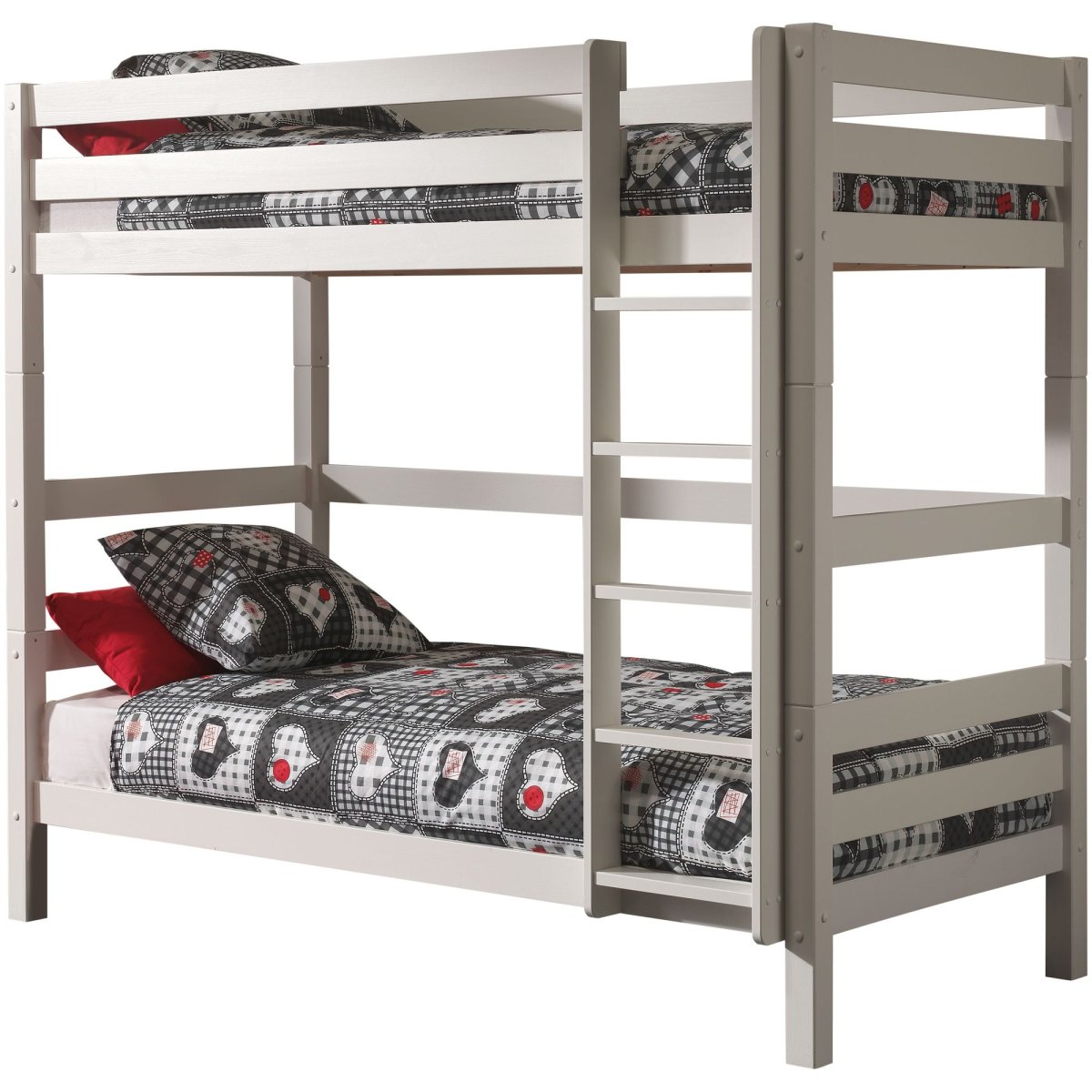 Stapelbed Silke 180 cm - Wit