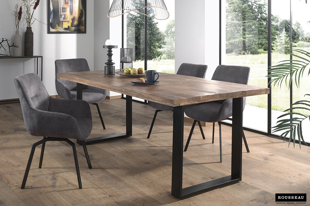 Table 'Nicola' 200x100 cm Mangolia Natural