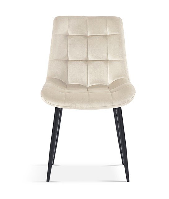 Interiax Dining Chair Lucy Velvet Beige