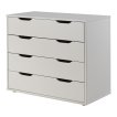 Dresser 4 Drawers Mila - White thumbnail