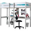 Lit Mezzanine Aliks - Blanc miniature