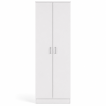 Interiax Armoire 'Amelie' - 2 Portes et 4 Étagères | Blanc | 180x60x40 cm miniature