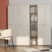 Interiax Opbergkast 'Parma' 4 Deuren | Beige | 184x100x56,6 cm miniatuur