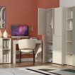 Interiax Opbergkast 'Parma' 4 Deuren | Beige | 184x100x56,6 cm miniatuur