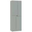 Interiax Opbergkast 'Parma' 4 Deuren | Saliegroen | 184x60x41,6 cm miniatuur
