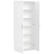Interiax Schoenenkast 'Pavia' 2 Deuren | Wit | 189x70,2x34 cm miniatuur