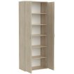 Interiax Schoenenkast 'Pavia' 2 Deuren | Sonoma Eik | 189x70,2x34 cm miniatuur
