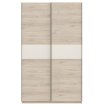 Interiax Kledingkast 'Bari' 2 Deuren | Artisan Eik/Cashmere | 204,5x122,4x60,3 cm miniatuur