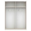 Interiax Kledingkast 'Bari' 2 Deuren | Cashmere/Artisan Eik | 204,5x150,6x60,3 cm miniatuur