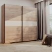 Interiax Kledingkast 'Bari' 2 Deuren | Artisan Eik/Cashmere | 204,5x200,2x60,3 cm miniatuur